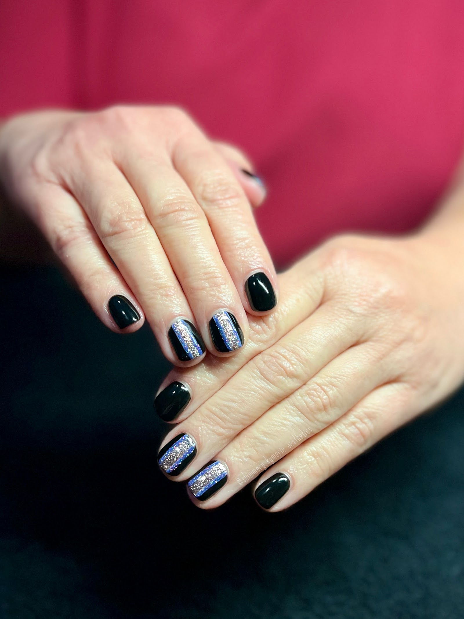 Shimmery Kymerie Aesthetics LLC nail photo 7